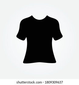 t shirt icon design vector for multiple use 