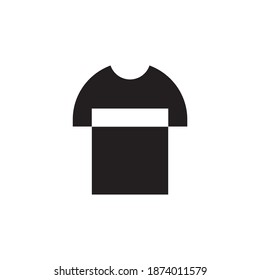 T shirt icon logo design vector template