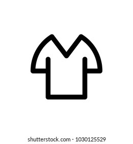 t shirt icon vector