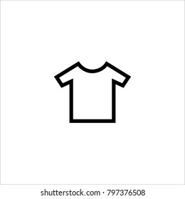 T shirt icon vector