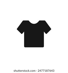 T shirt icon vector. EPS 10 editable vector
