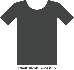 T Shirt icon vector image. Suitable for mobile application web application and print media.