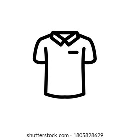 t shirt icon vector symbol template