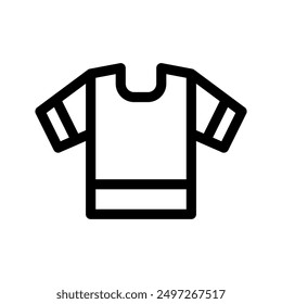 T Shirt Icon Vector Symbol Design Illustration