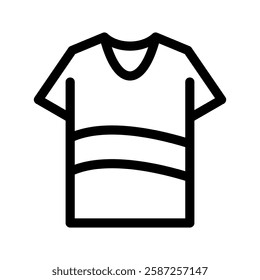 T Shirt Icon Vector Symbol Design Illustration