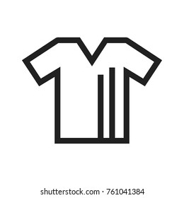 T Shirt with lines