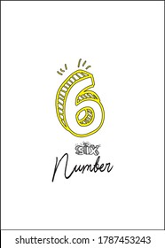T shirt mock-up Sketch 3d and Handwriting each vector Number. powerful short quotes about life.
