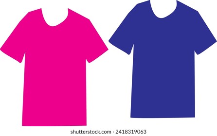 Pos vectores de burla de camisetas
