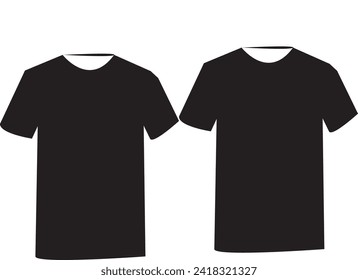 Pos vectores de burla de camisetas