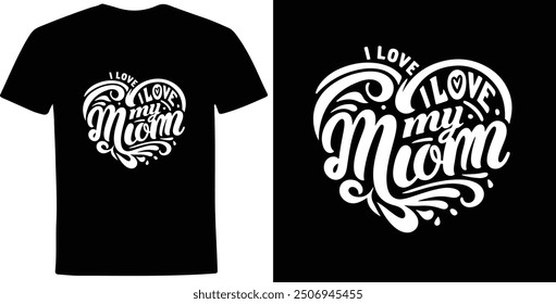 t shirt, mom t shirt, parent, love, care fully editable t shirt design template