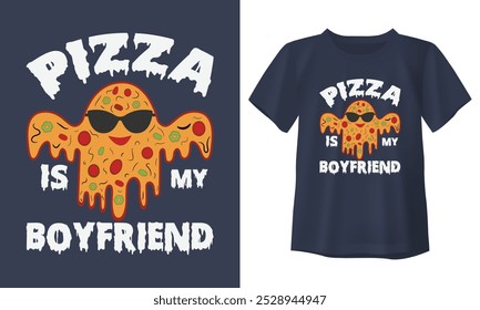 Camiseta Pizza é meu namorado