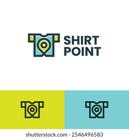 t shirt point vector logo design