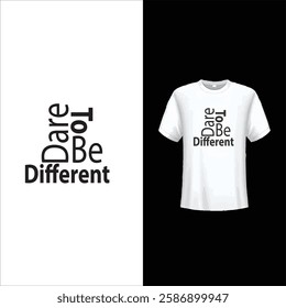 T shirt quotation typography design vector illustration