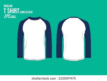Camiseta Raglan Vector Mockup