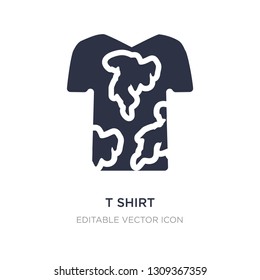 t shirt rectangular neck icon on white background. Simple element illustration from Fashion concept. t shirt rectangular neck icon symbol design.