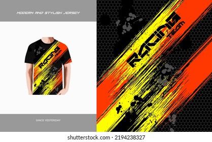t shirt sports design for racing speed .