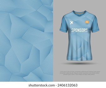 T shirt sports texture background template for soccer jersey, motocross, cycling, football, gaming.