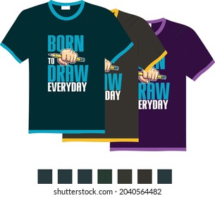 T shirt template design print ready editable vector 