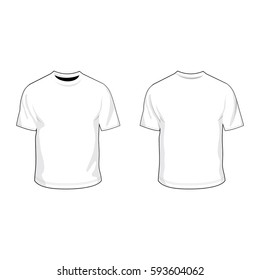 T Shirt Template White