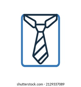 Camiseta o icono de corbata
