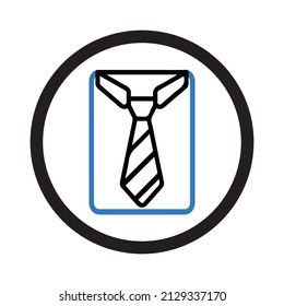 Camiseta o icono de corbata