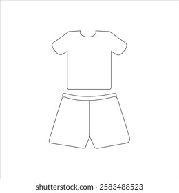 t shirt with trouser design vector