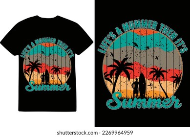 t shirt, typography t shirt, Summer t design