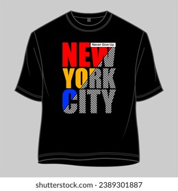 vector tipográfico de camisetas para impresión