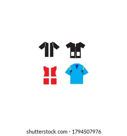 Plantilla de icono de ilustración de diseño vectorial de camiseta
