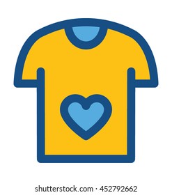 T Shirt Vector Icon