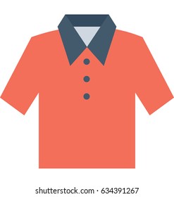 T Shirt Vector Icon