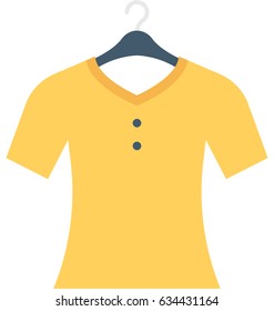 T Shirt Vector Icon