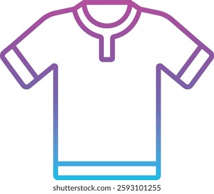 T Shirt vector icon. Can be used for printing, mobile and web applications.