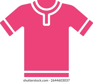 T Shirt vector icon. Can be used for printing, mobile and web applications.