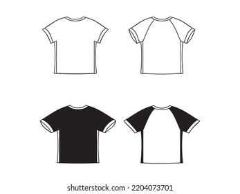 T-Shirt-Vektorsymbol-Sammlungen