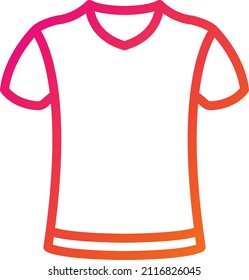 T shirt Vector Icon Design Illustration