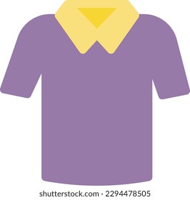t shirt Vector illustration on a transparent background. Premium quality symmbols. Line Color vector icons for concept and graphic design. 
