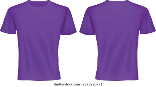 T Shirt Violet for man