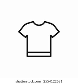 t shirt wear icon sign vector