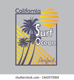 T Shirts Design Print Beach Stock Vector (Royalty Free) 1465975004 ...