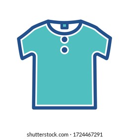 T-Shirts 
Icon Design, trendige Kollektion im flachen Stil