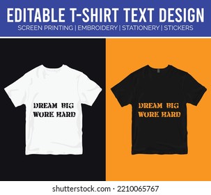 Diseño de tipografía de camisetas y diseño de impresión