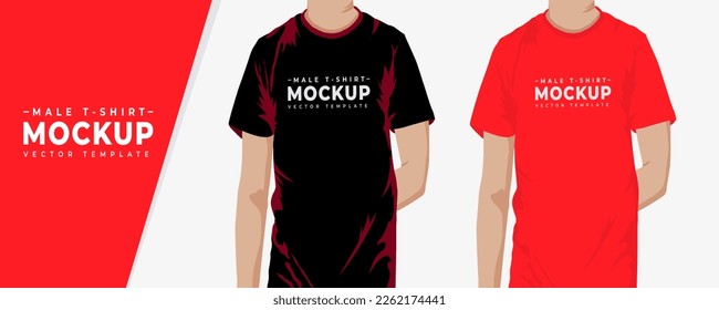 t shrit mockup vector free downlod