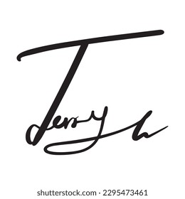 T Signature lettering ,good for graphic design resources, pamflets, mail, letters, banners, prints, posters, bussiness, and more.