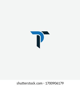 T single letter logo and icon designs