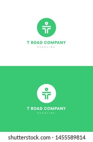 T smile corp company logo template.