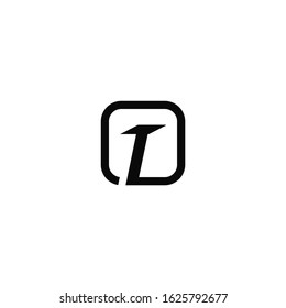 T strength symbol super concept elements icon logo