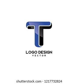 T Symbol Logo Design Vector
