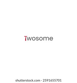 T Tie Logo - Twosome Tie Logo
