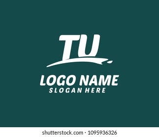 T U Initial logo